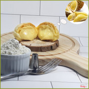 Bánh su vỏ giòn  sầu riêng
