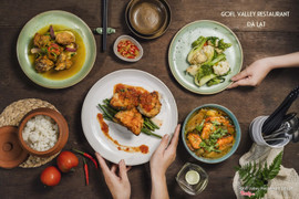 Set ăn trưa tại nhà hàng Golf Valley Đà Lạt