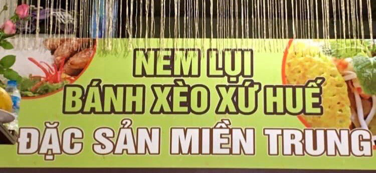 Nem Lụi - Bánh Xèo xứ Huế