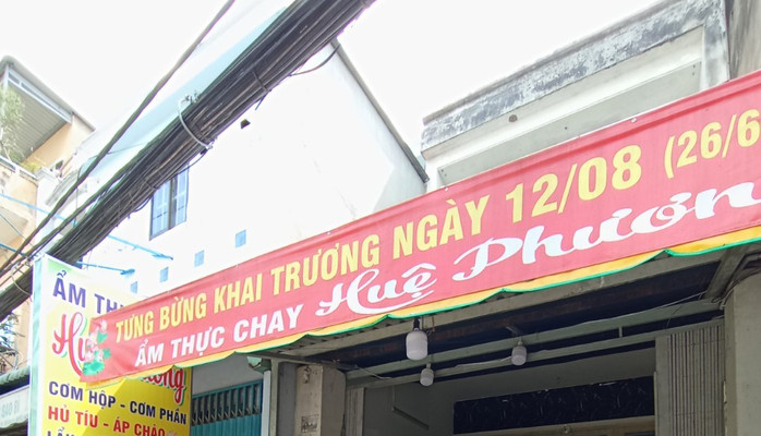 Ẩm Thực Chay Huệ Phương - Quán Chay - 78 Mã Lò