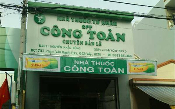 Nhà Thuốc Tư Nhân Công Toàn - Phạm Văn Bạch