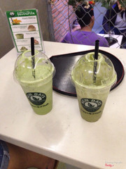 Matcha yogurt and Oreo Matcha