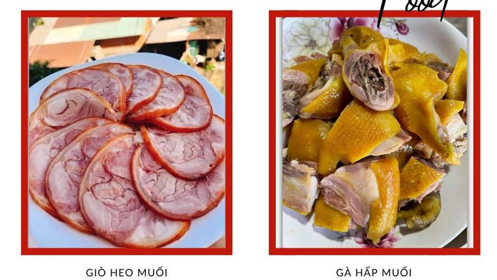 Giò Heo Muối, Gà Hấp Muối - Thành Nam