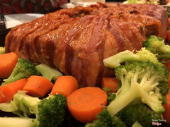 Bacon wrap meatloaf