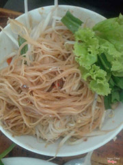 phở sau khi trộn