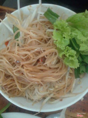 phở sau khi trộn