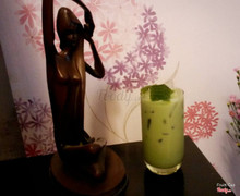 Trà sữa matcha thạch trà xanh