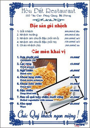 Đặc sản gỏi nhệch