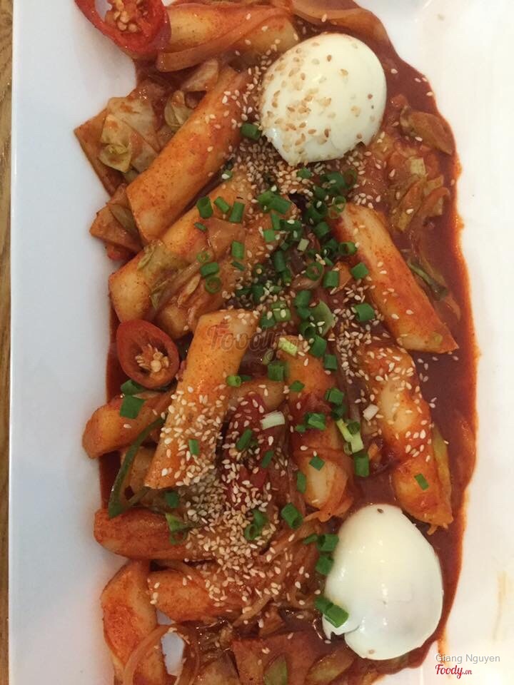 Bánh gạo cay/Tteokbokki