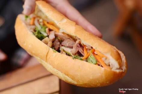 Ổ bánh mì mình hay ăn