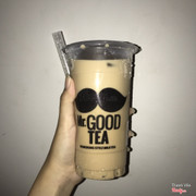 Trà sữa Mr. Good Tea size L với trân châu trắng