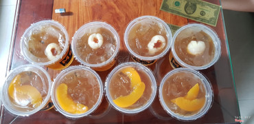 Trà đào trà vải