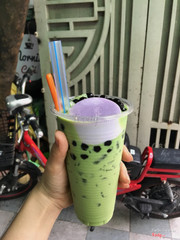 Trà sữa sâm dứa 17k