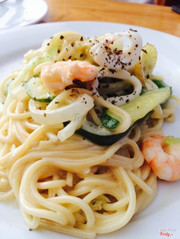 pasta sốt kem