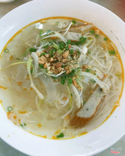 bún chả cá sứa