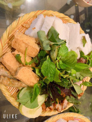 Bún nhà làm, rau thơm Bắc có mùi thơm đặc trưng và sạch