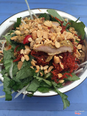 nộm bò khô