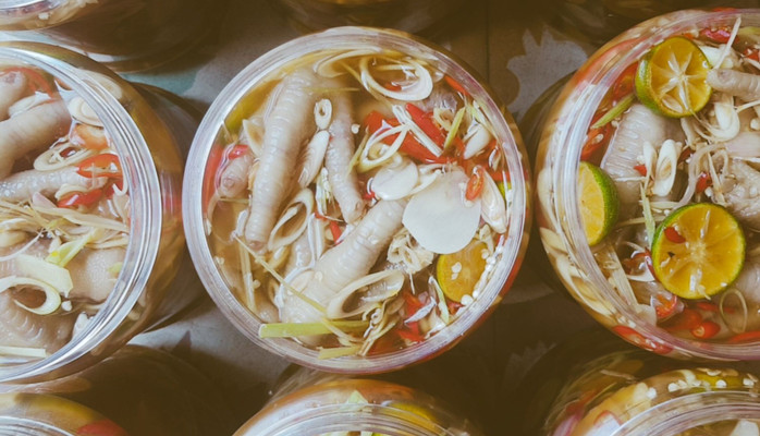 Cô Lan - Chân Gà Sả Tắc - Shop Online