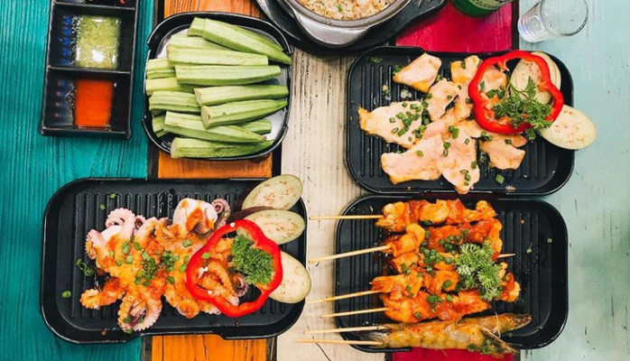 Xe Lôi Nướng & Bia