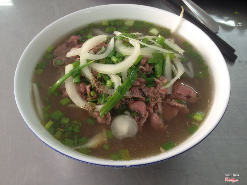 Phở tái 35k