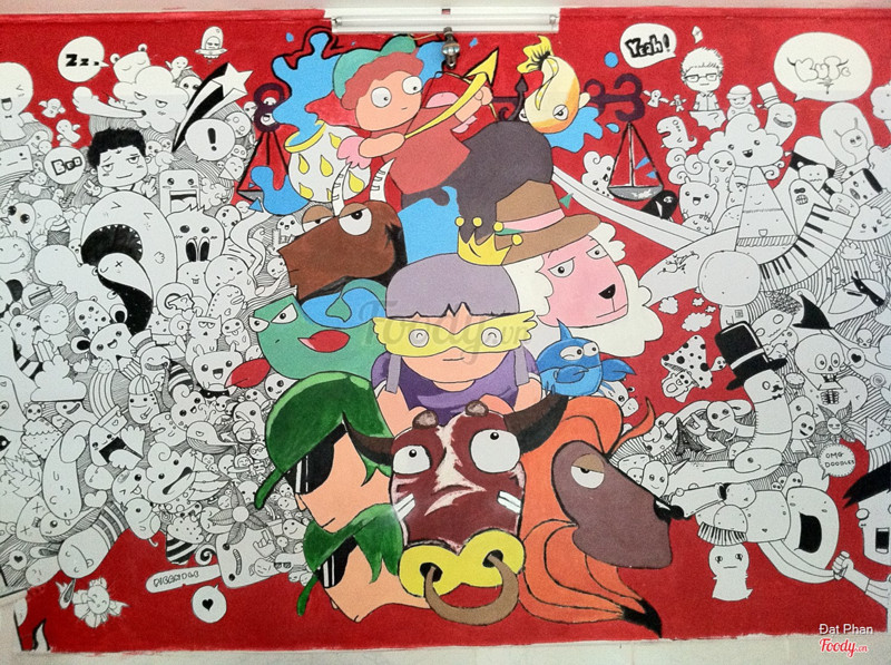 Thích nét vẽ doodle này <3