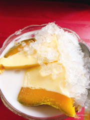 Bánh flan bí đỏ