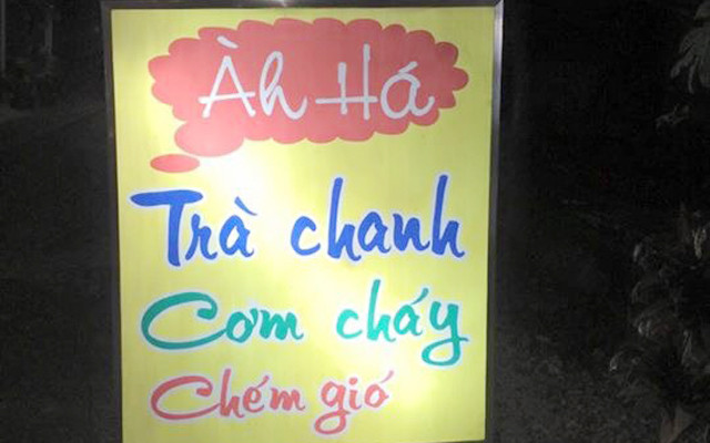 Àh Há - Trà Chanh & Cơm Cháy