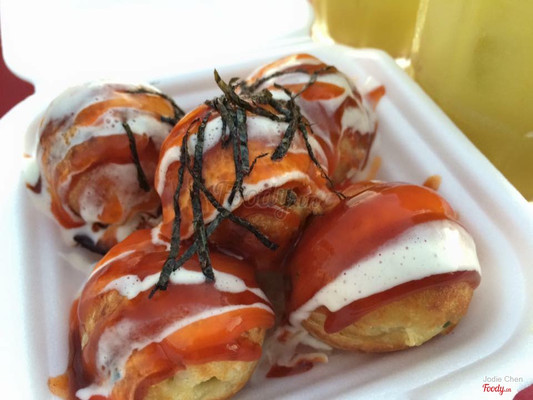 Bánh bạch tuộc 20k/phần 5 viên