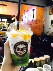 Yaourt matcha parfait