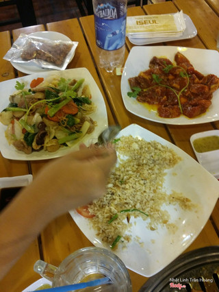 Cơm chiên cá mặn