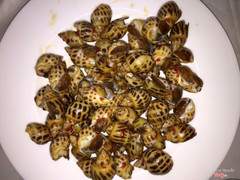 ốc hương xào bơ cay