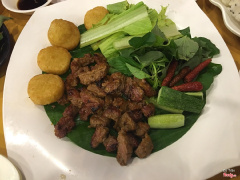 Bò nướng 