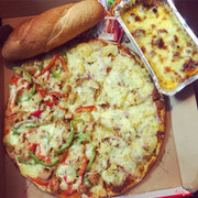 Bạn nào muốn mix 2 vị trên 1 bánh pizza bên mình cũng yêu thương mà chiều tới cùng luôn nhé ạ 😍 nhưng mix 2 nhân chỉ đc với size M và L nha mọi người 😆😆 