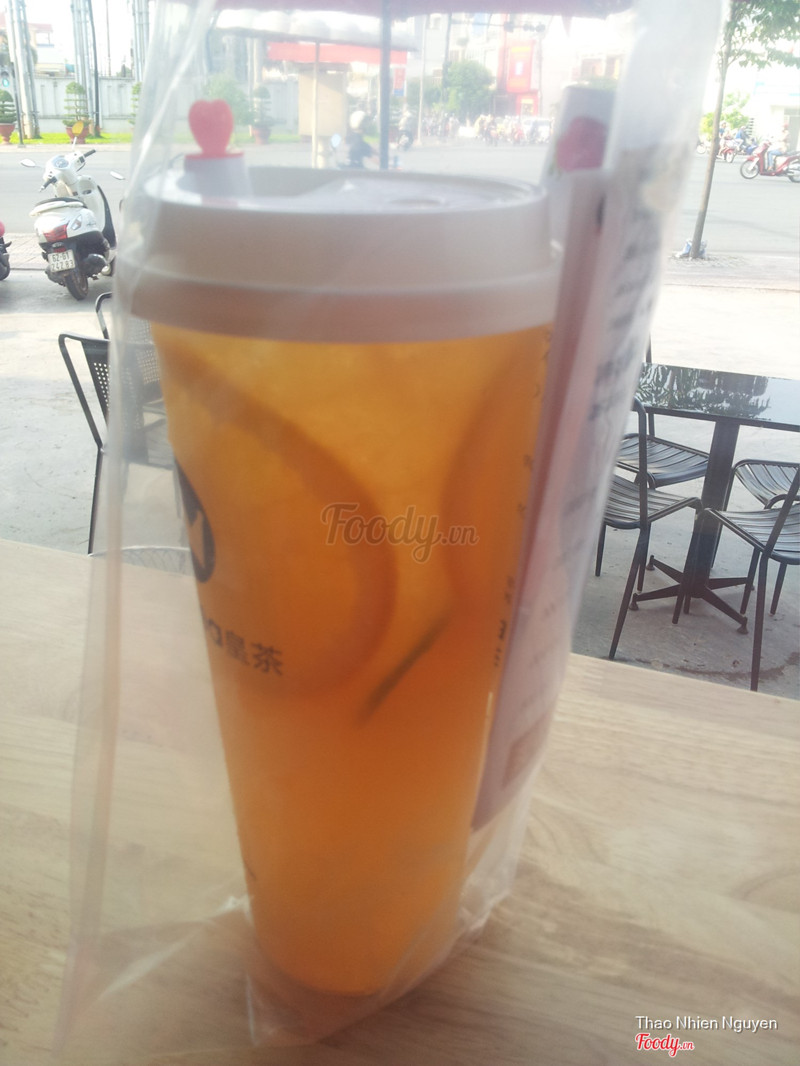 Ô long Royal Vị cam đào chanh