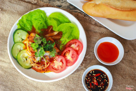 bánh mì ốp la