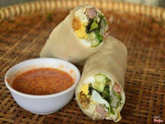 Gỏi cuốn chả cá Quy Nhơn