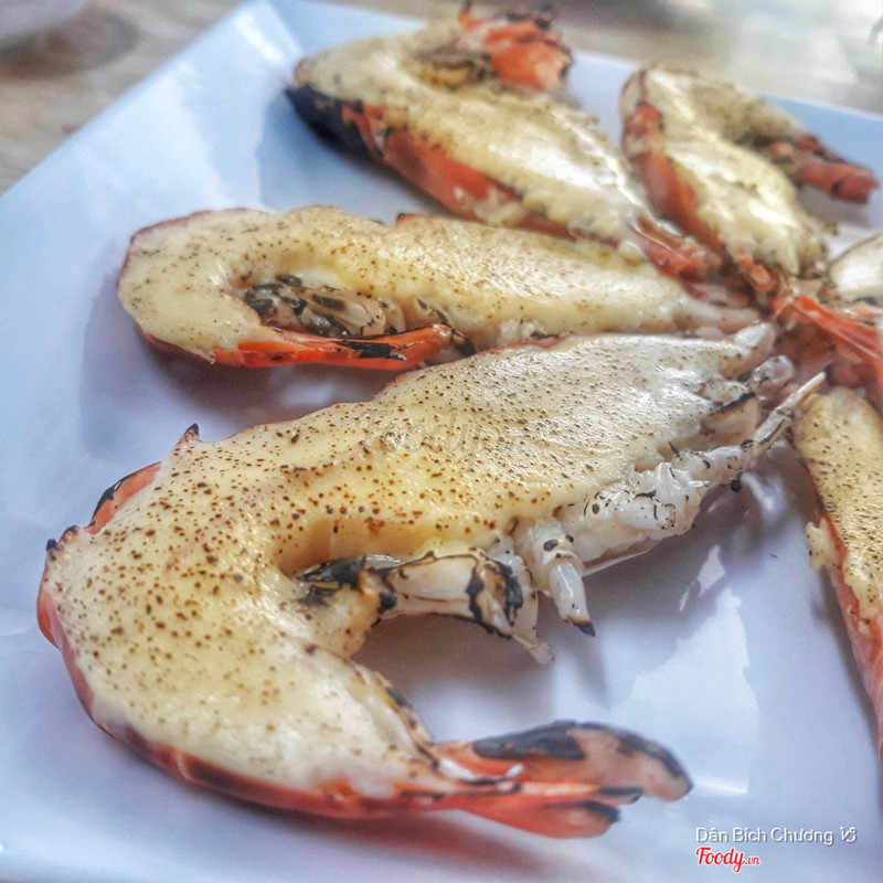 tôm càng xanh nướng phô mai (80k)