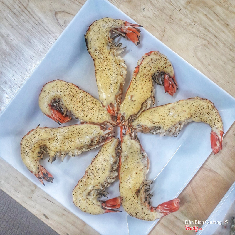 tôm càng xanh nướng phô mai (80k)