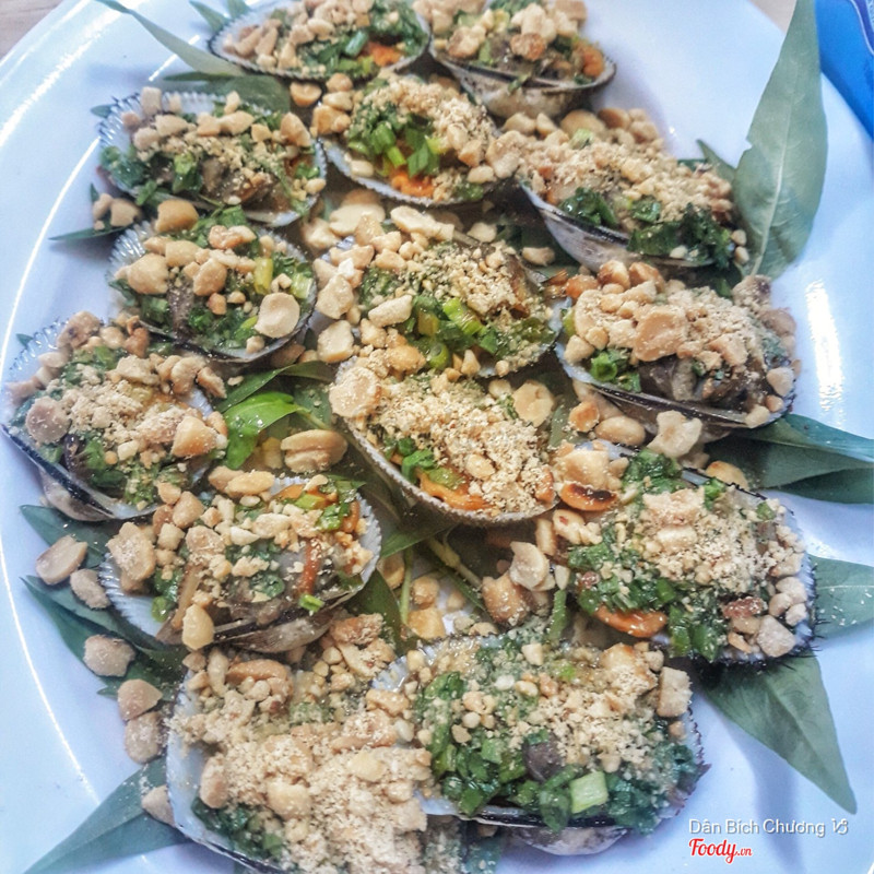 sò lông nướng mỡ hành (40k)