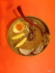 Miso kiểu hokkaido, có cả khoai >.< 