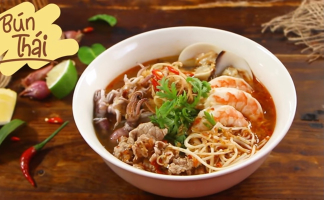 Bún Thái Chú Hải - Bún Hải Sản, Bò & Cá