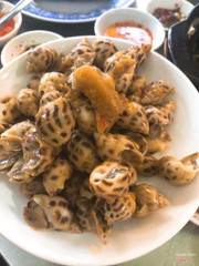 Ốc hương xào phô mai 