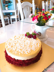 Redvelvet cheese cake