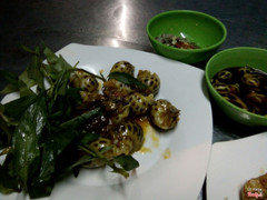 Ốc hương xào trứng muối 50k