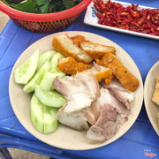 thịt - chả cốm