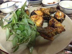 Cá tầm nướng muối ớt -80k