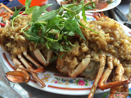 cua cháy tỏi