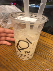 Bubble milk tea