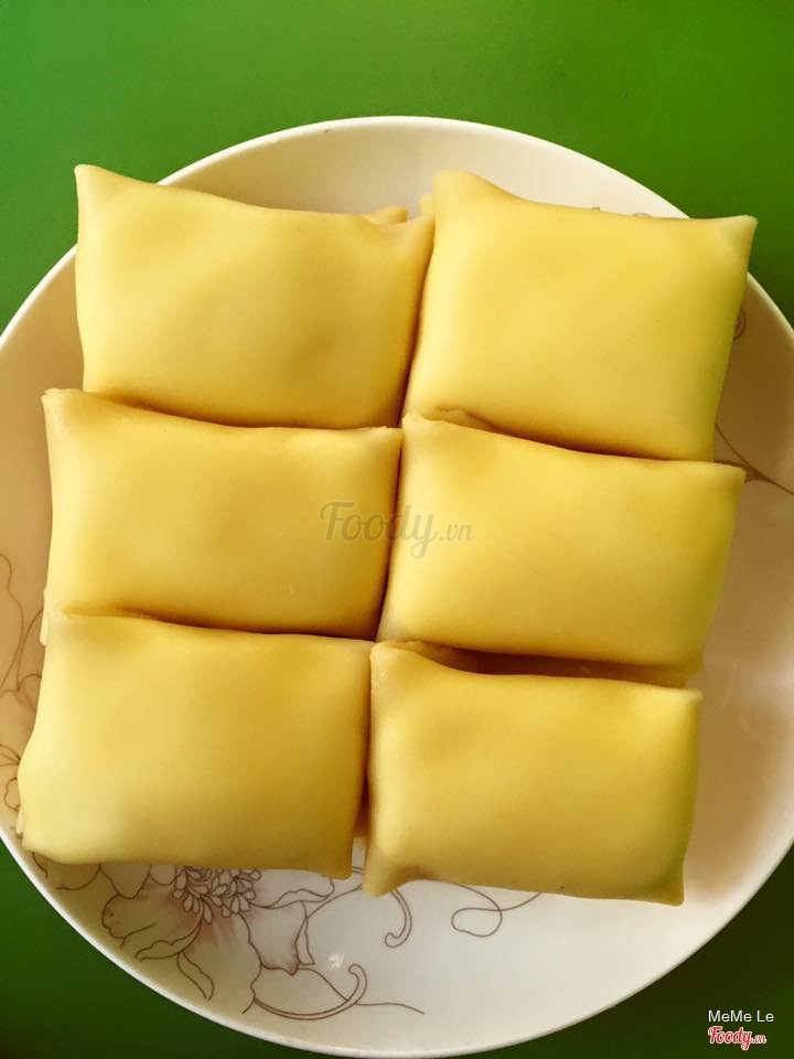 bánh crepe sầu riêng