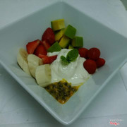 Greek Yogurt Friut plater 